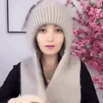Set Premium de 3 Bufandas con Gorro