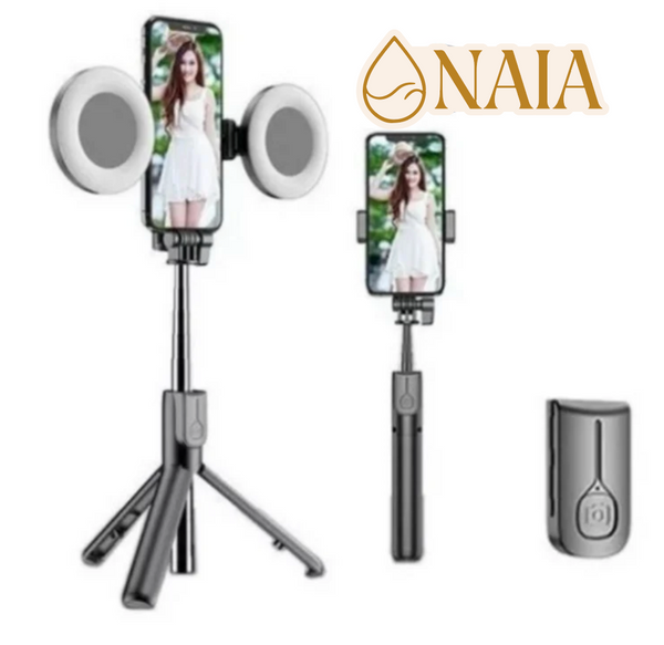 SelfiePro 6X | Viene con 2 Aros de luces y control
