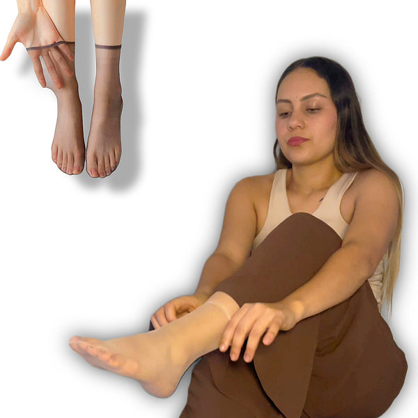 Medias Suaves Antideslizantes | 5 PARES | COLORES VARIADOS